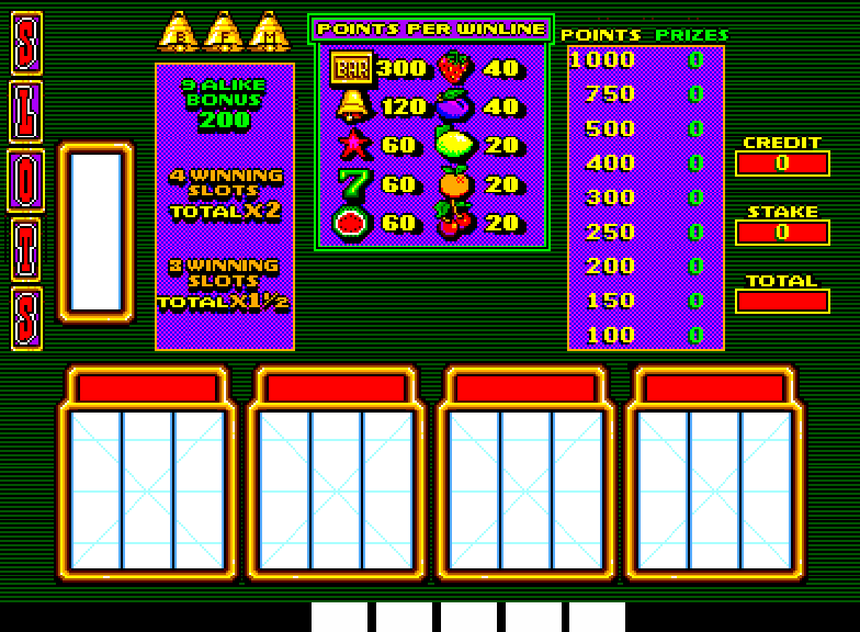 Slots (Belgian Cash, Game Card 95-750-938)